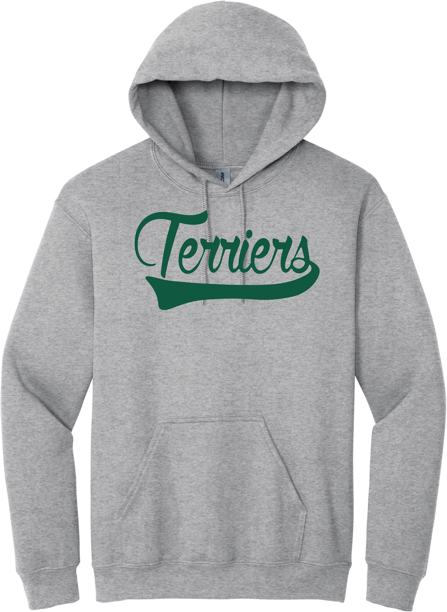 Script Terriers Hooded Sweatshirt