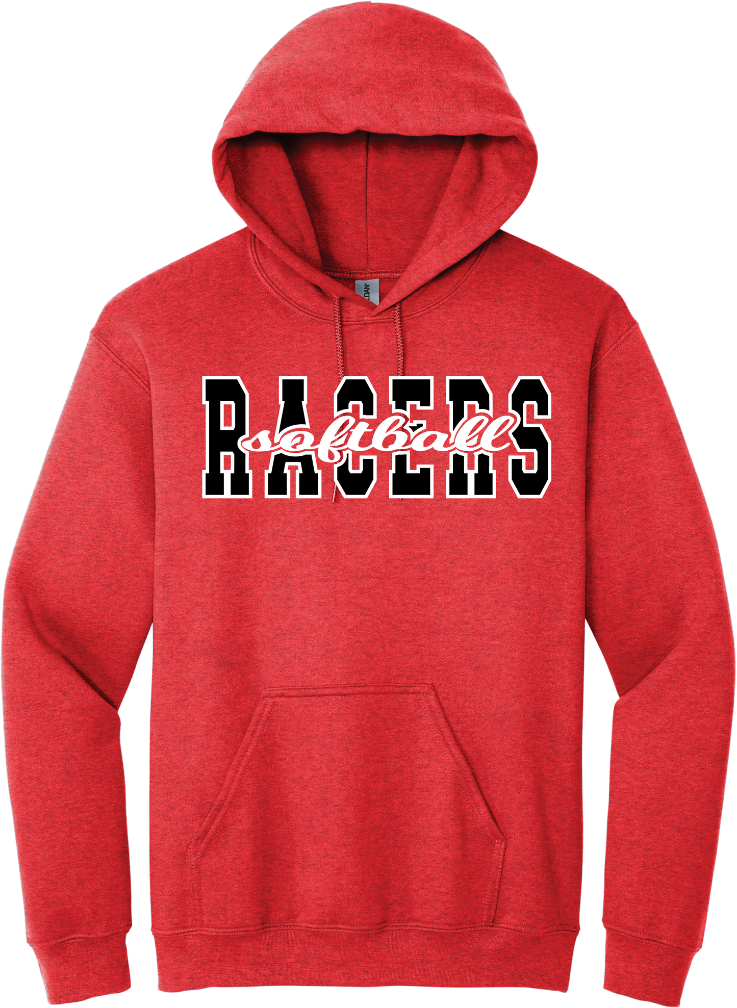 Racers Cut Out Hooded Sweatshirt