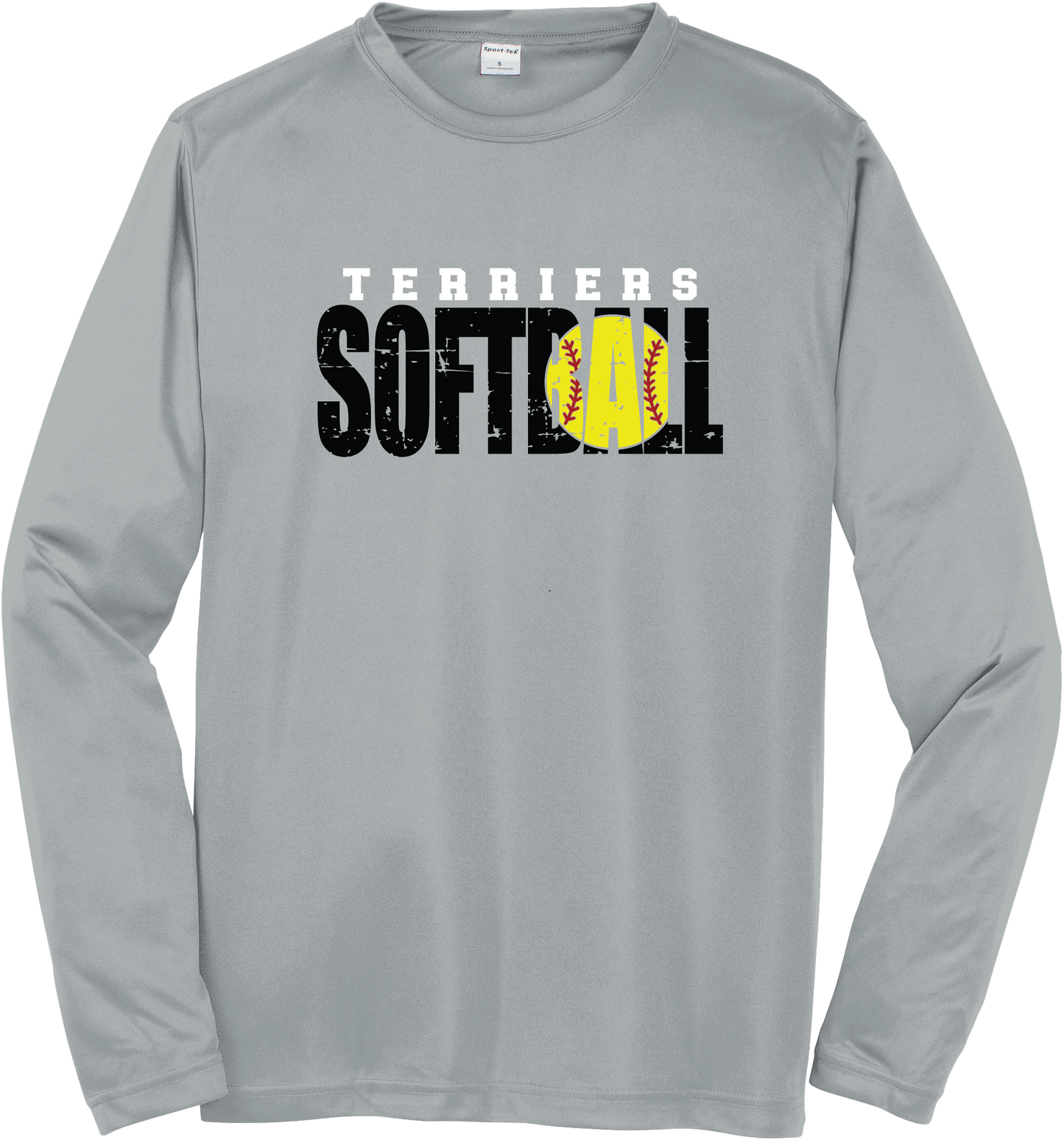 Distressed Softball Competitor Tee