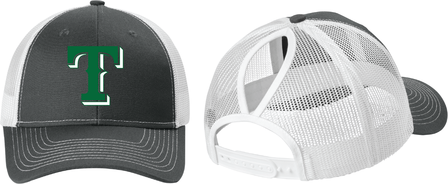 Snapback Ponytail Trucker Cap