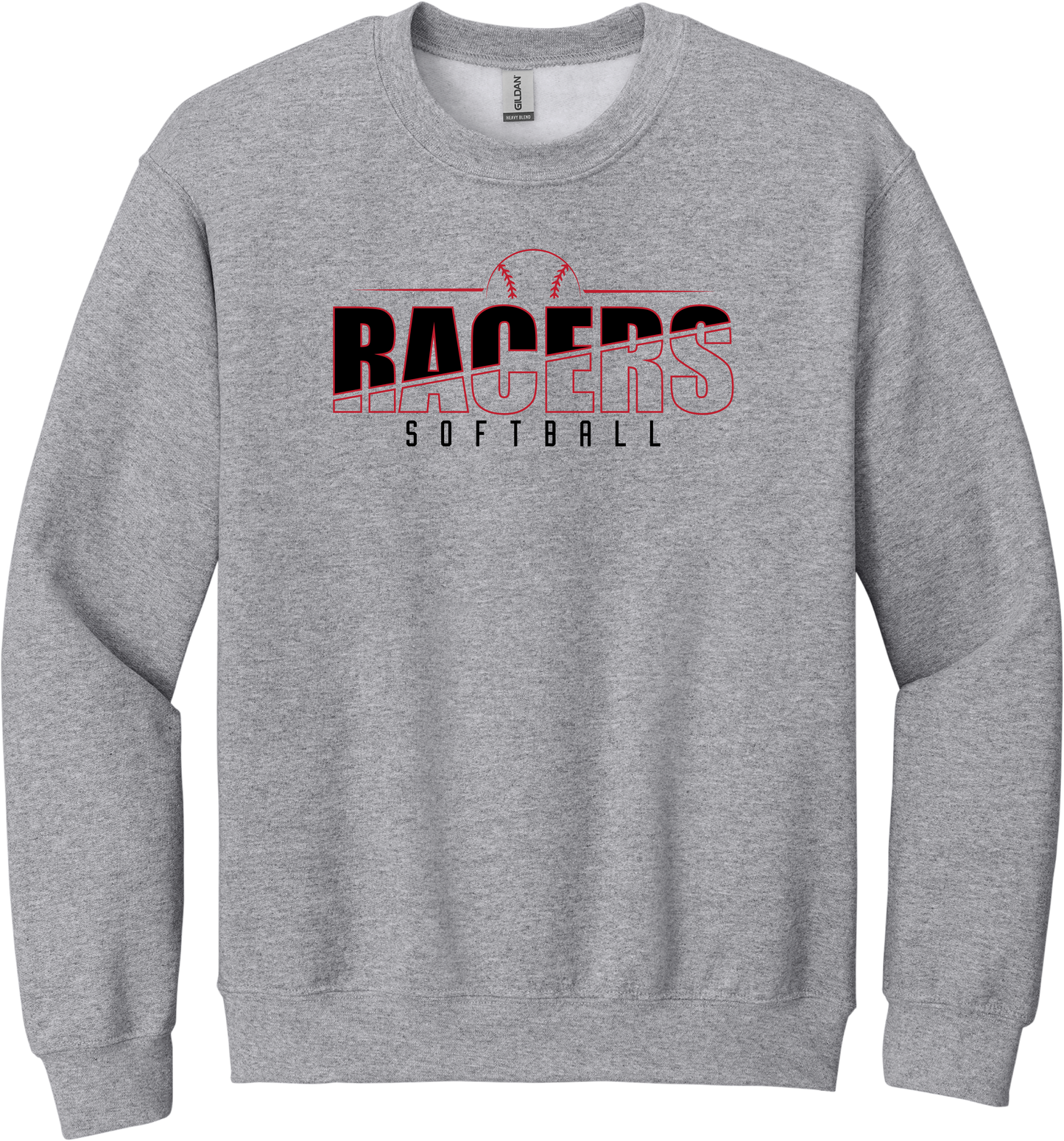 Racers Diagonal Crew Neck