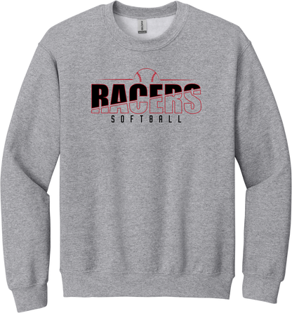 Racers Diagonal Crew Neck