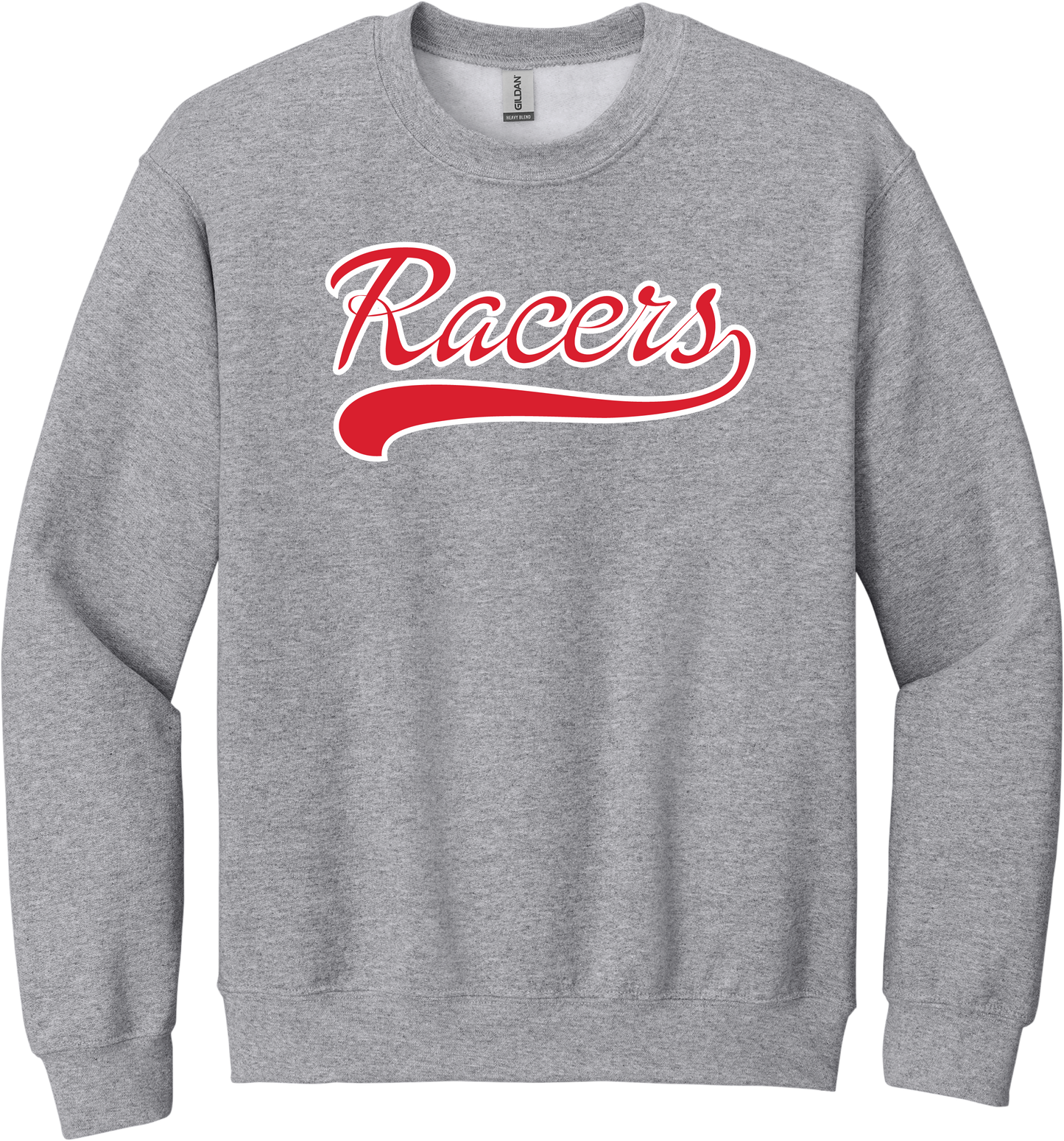 YOUTH Script Racers Crew Neck