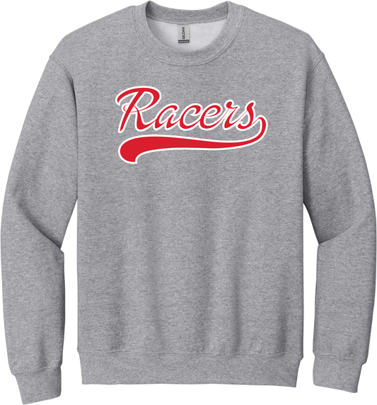 Script Racers Crew Neck