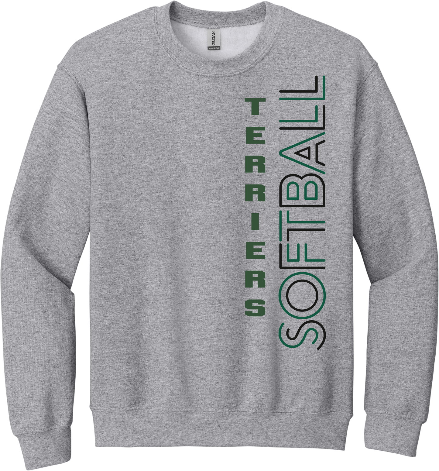 Terriers Vertical Crew Neck