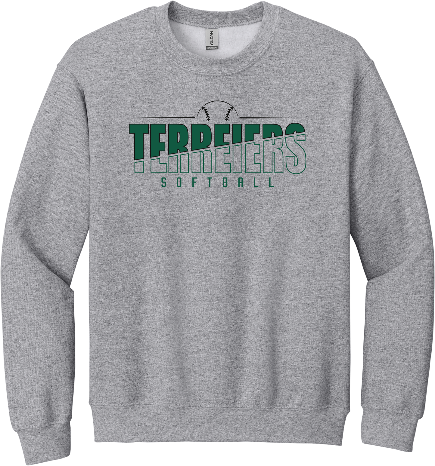 Terriers Diagonal Crew Neck