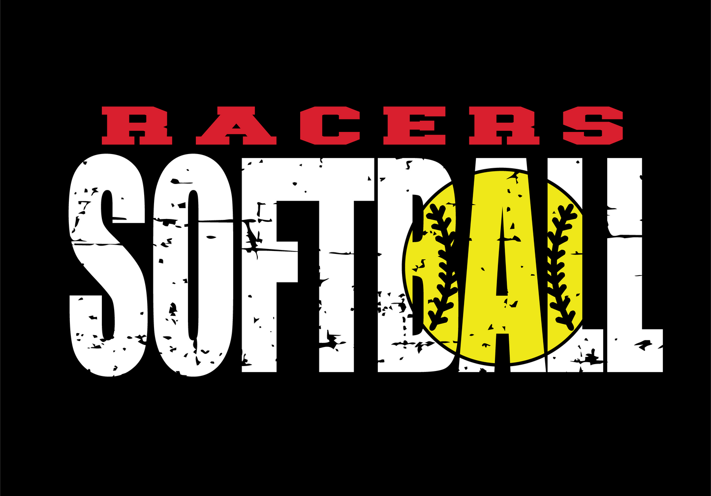 Distressed Racers District Very Important Tee