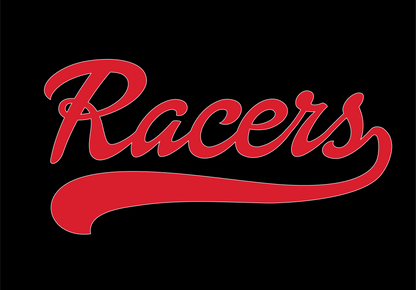 Script Racers Fleece Cropped Crew