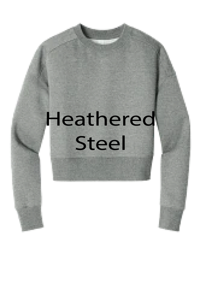 Racers District Perfect Weight Fleece Cropped Crew
