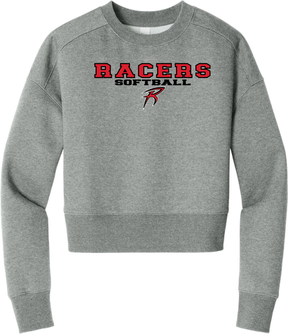 Racers R Fleece Cropped Crew