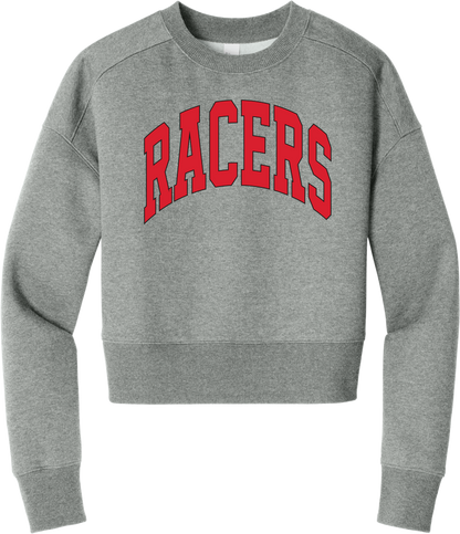 Racers Arch Fleece Cropped Crew