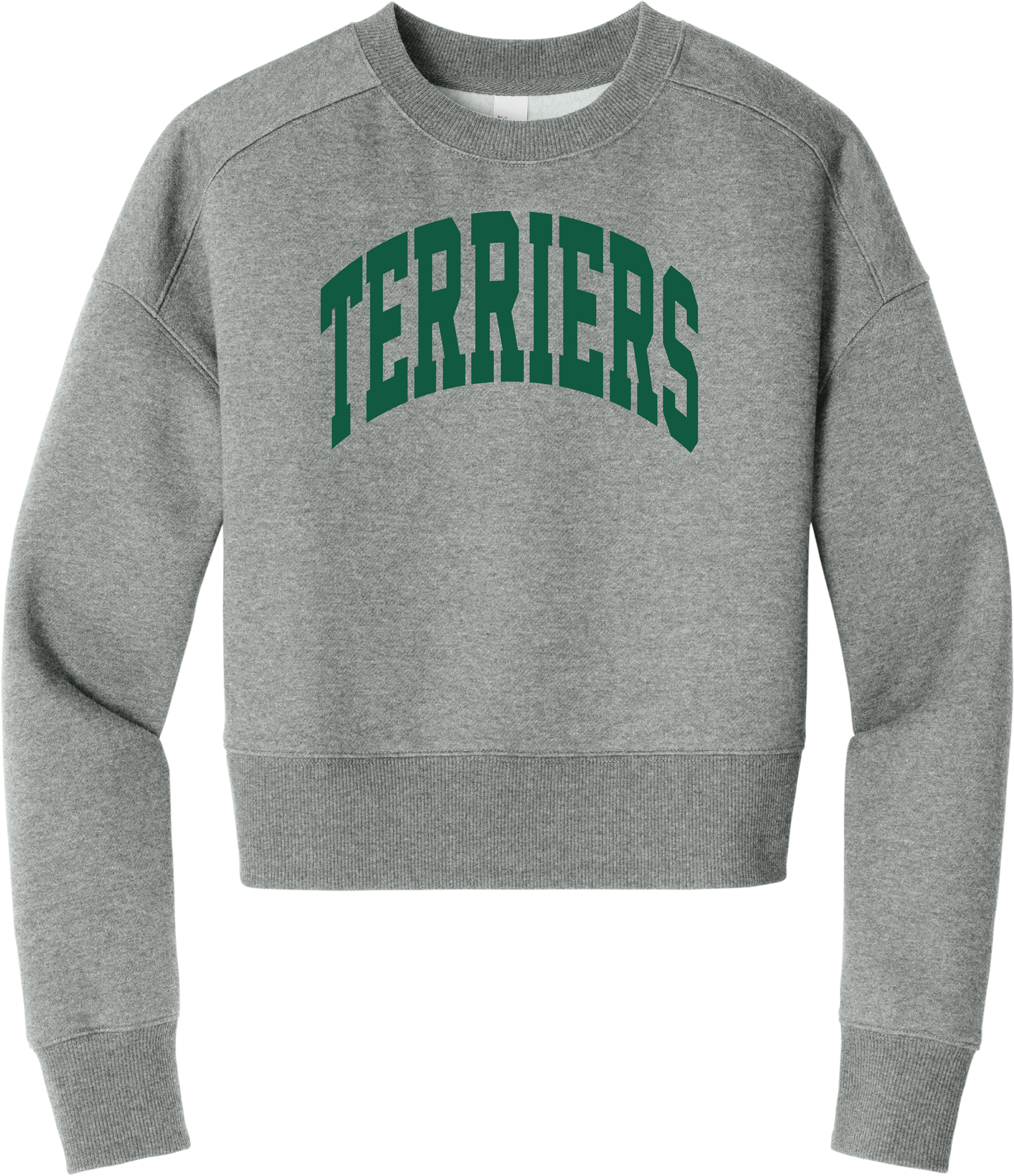 Terriers Arch Fleece Cropped Crew