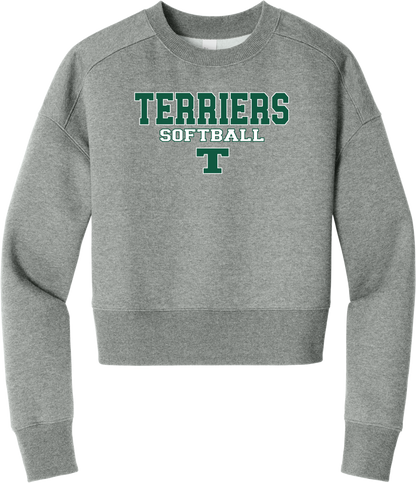 Terriers T Fleece Cropped Crew