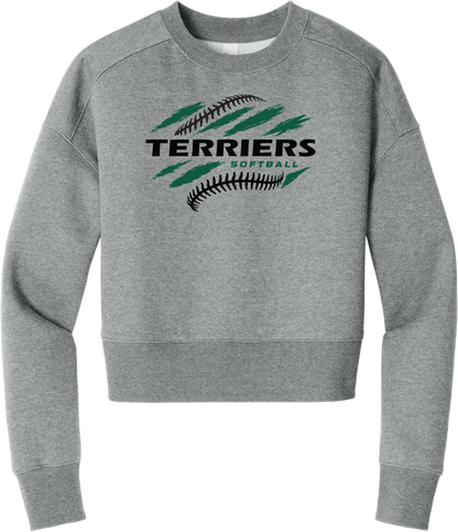 Terriers Flat Fleece Cropped Crew