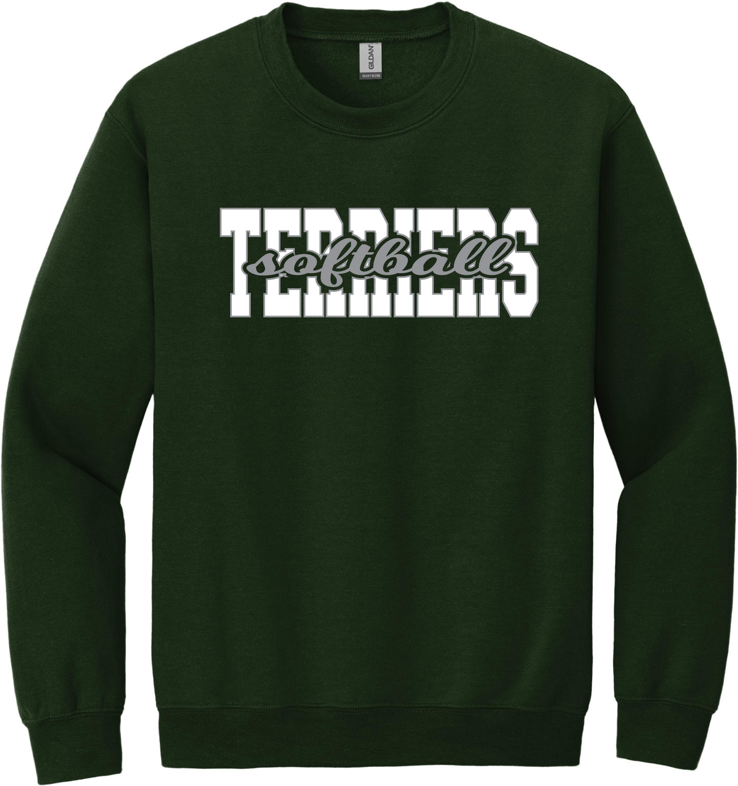 Terriers Cut Out Crew Neck