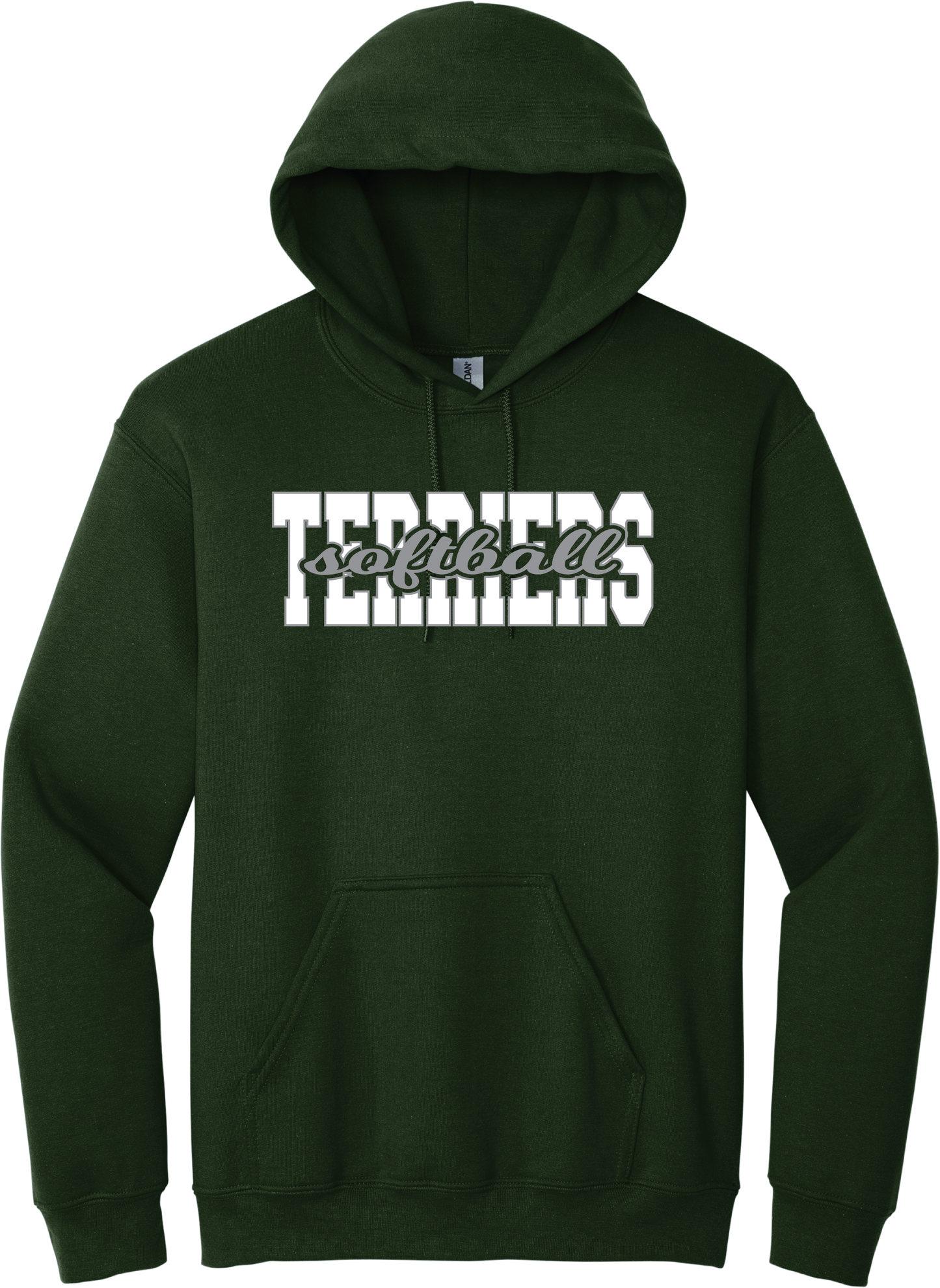 Terriers Cut Out Hooded Sweatshirt