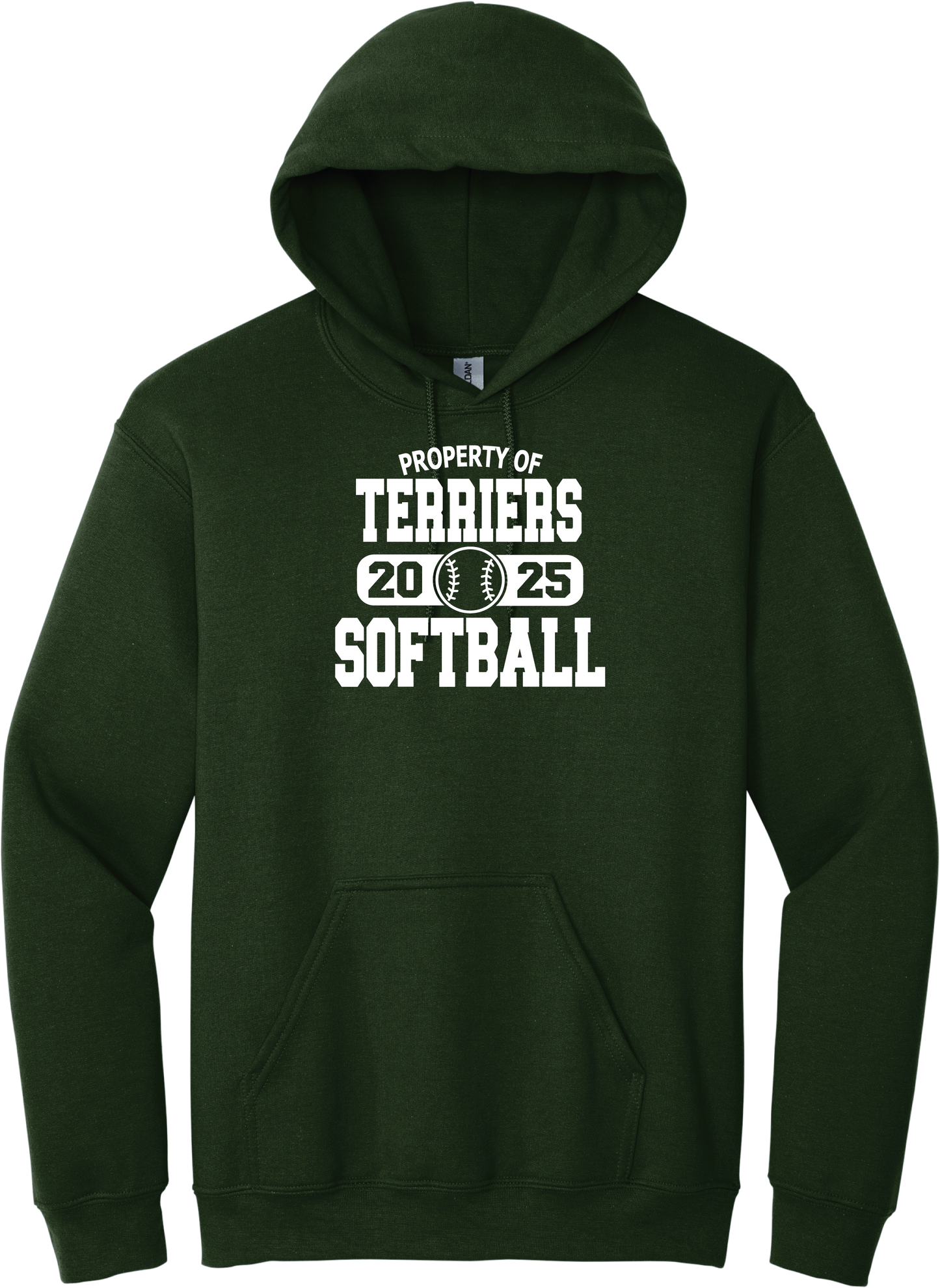 Property Of Terriers Hooded Sweatshirt