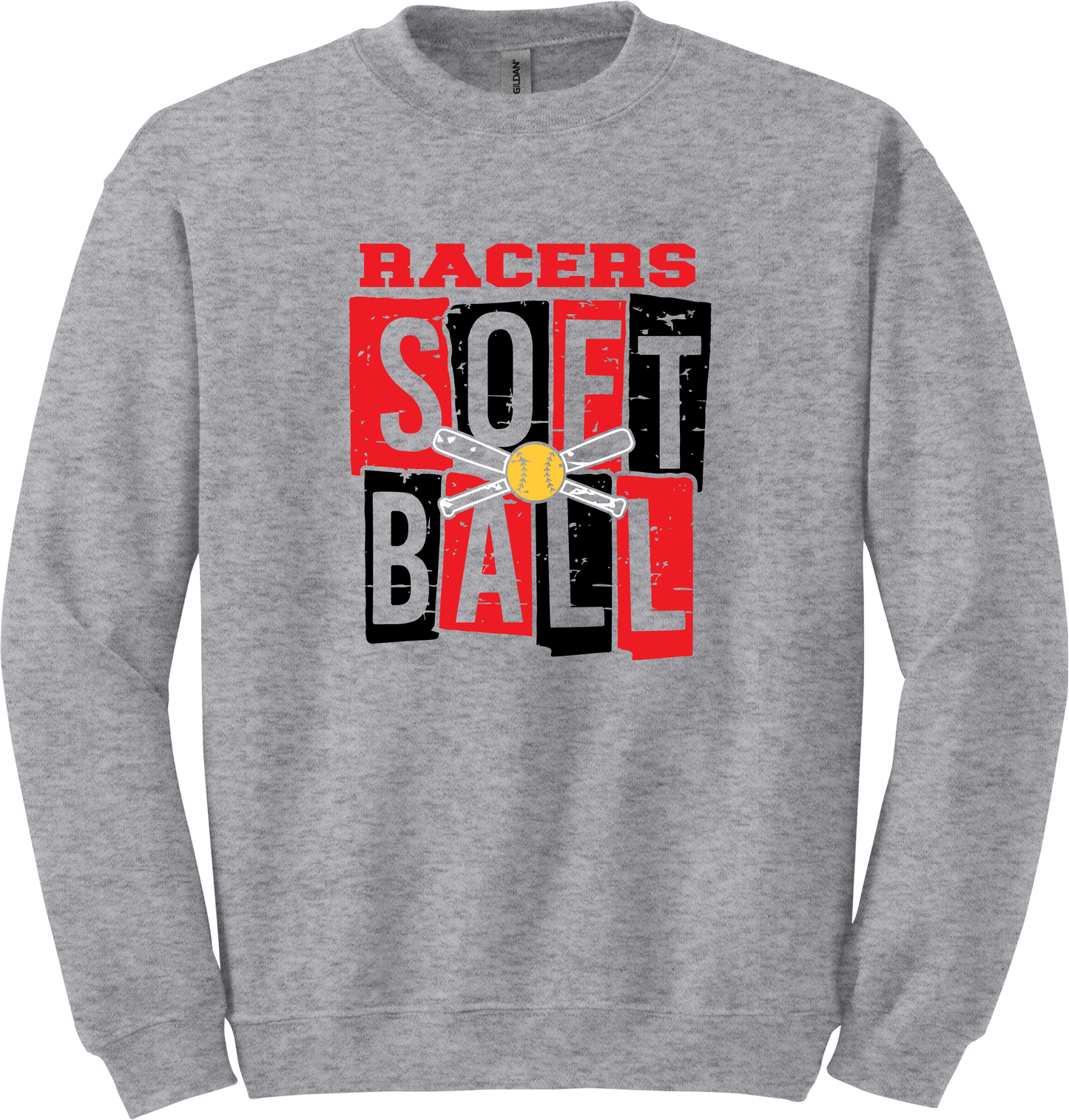 Block Racers Crew Neck Sweatshirt