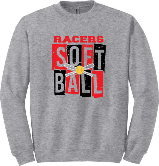 Block Racers Crew Neck Sweatshirt