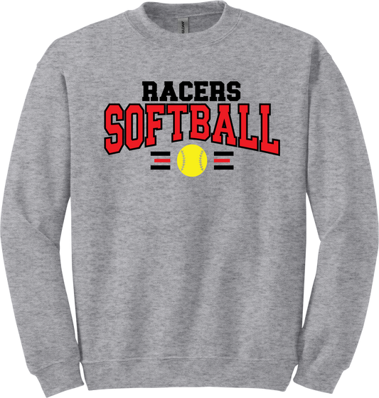 Racers 3 Line Crew Neck Sweatshirt