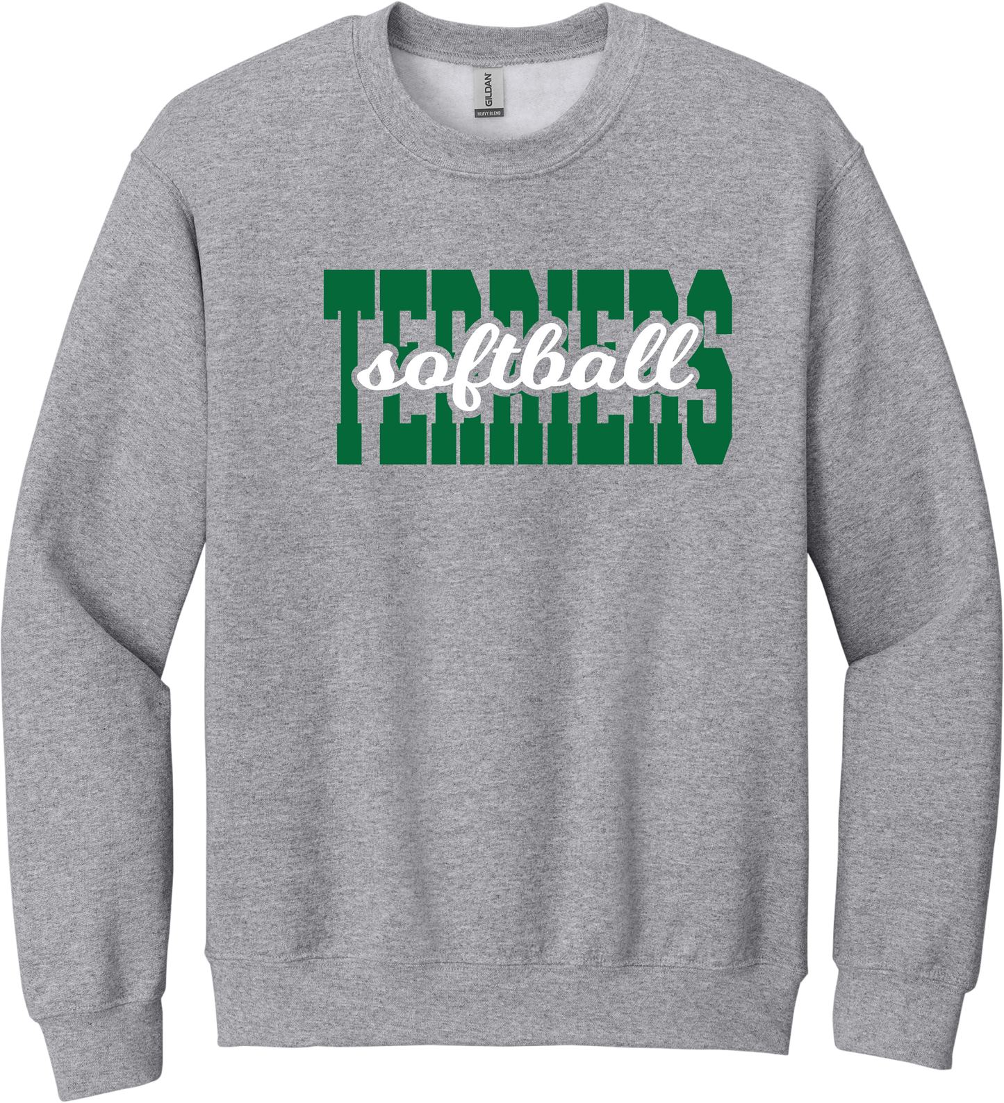 Terriers Cut Out Crew Neck