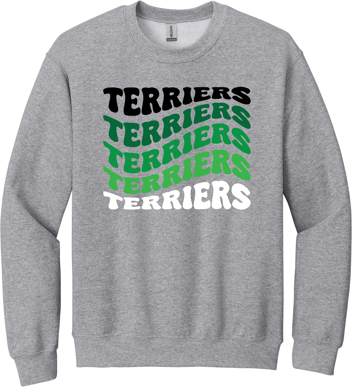 Terriers Wave Crew Neck