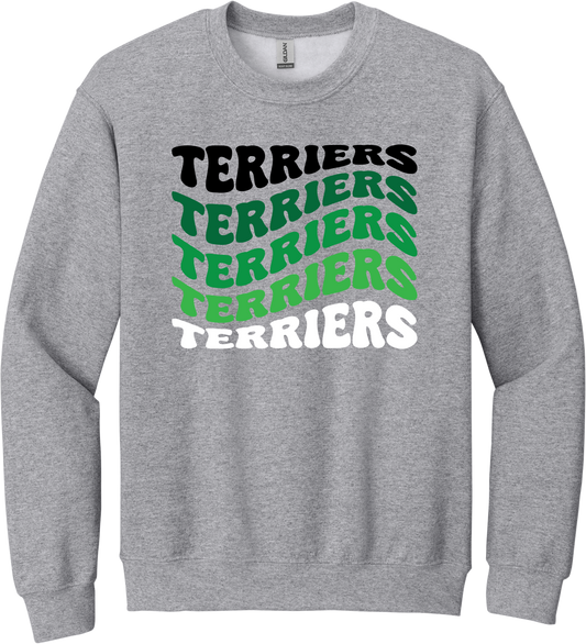 Terriers Wave Crew Neck