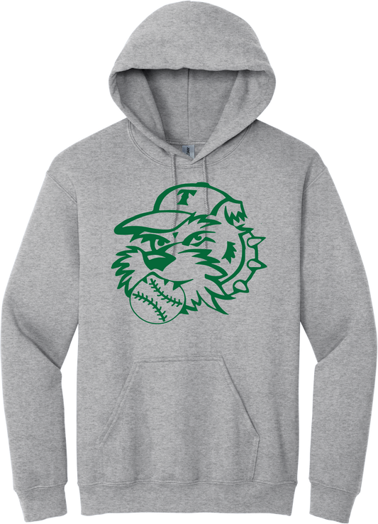 Dog Outline Hooded Sweatshirt