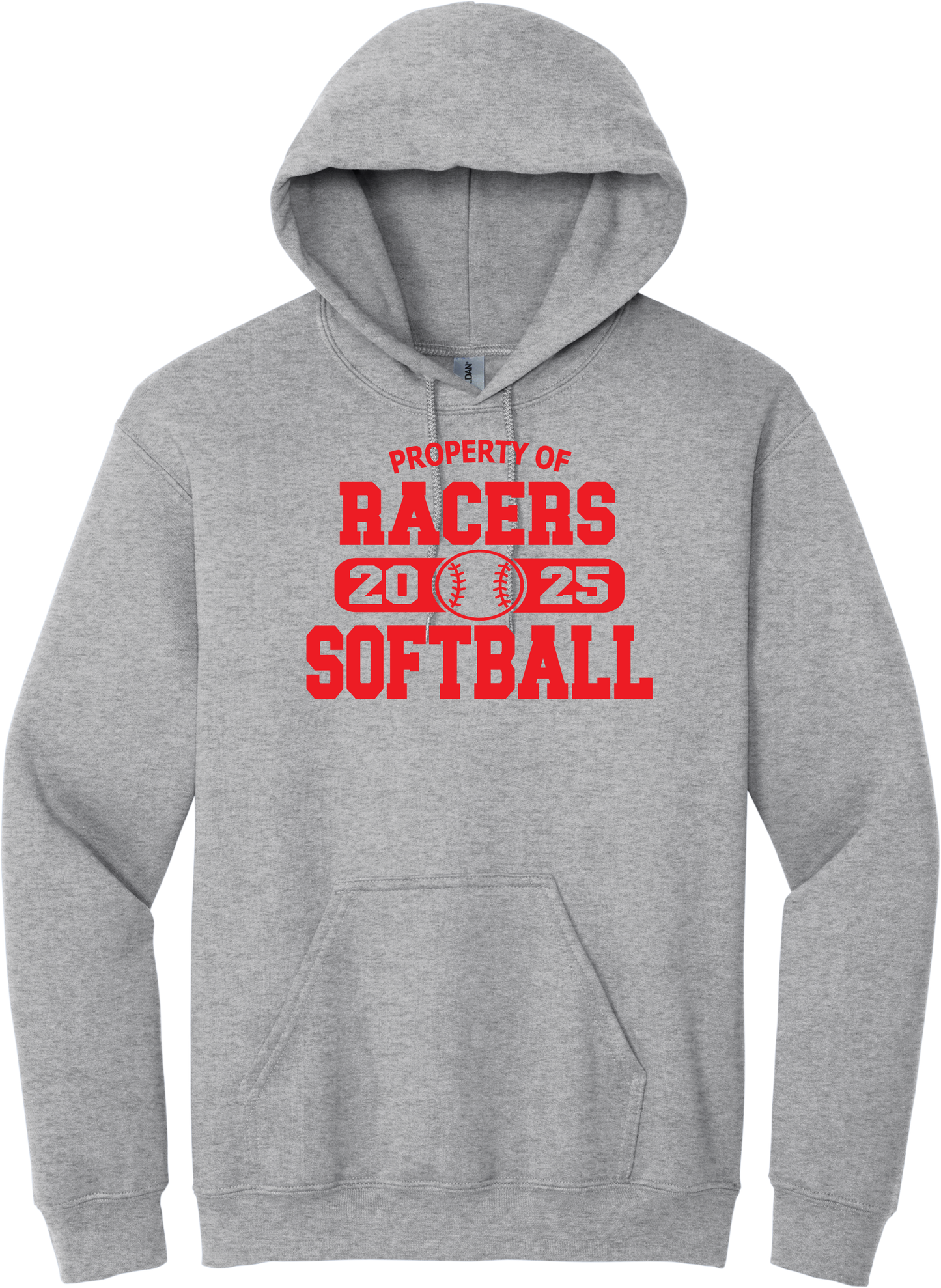 Property Of Racers Hooded Sweatshirt