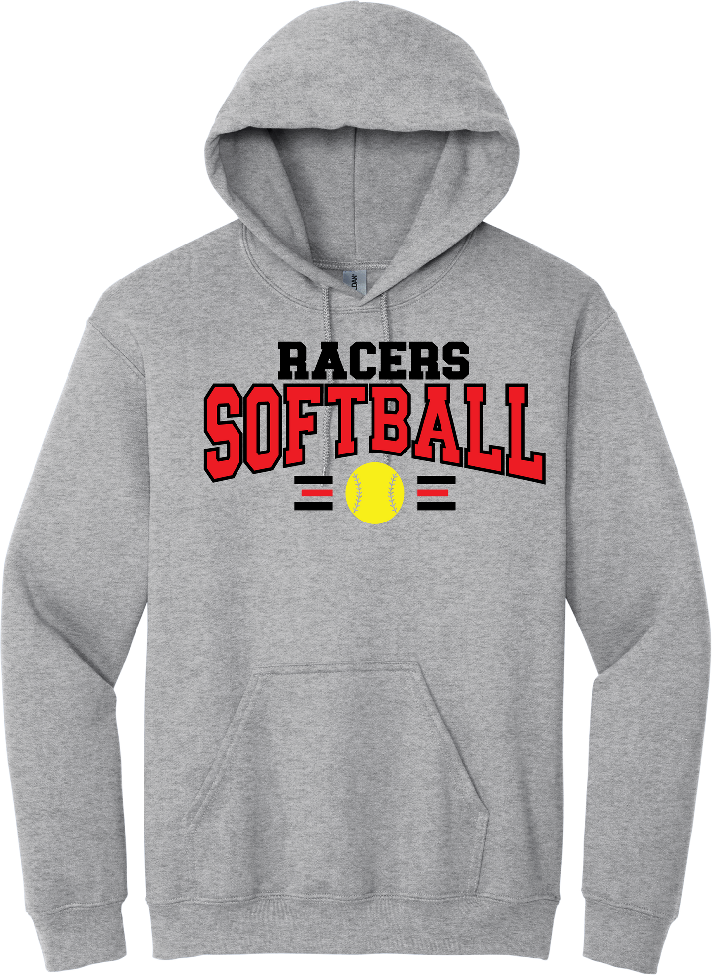 Racers 3 Line Hooded Sweatshirt