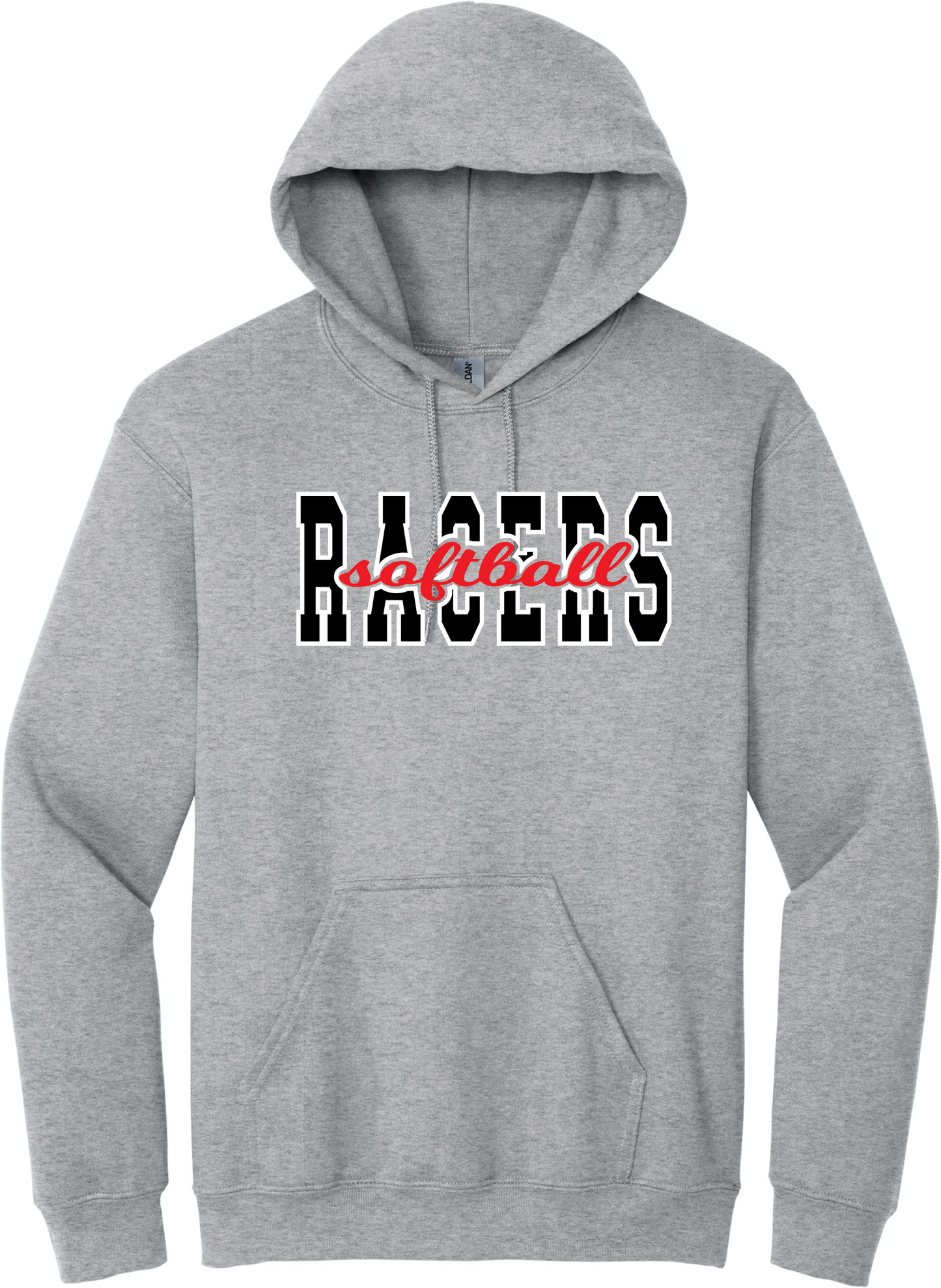 Racers Cut Out Hooded Sweatshirt