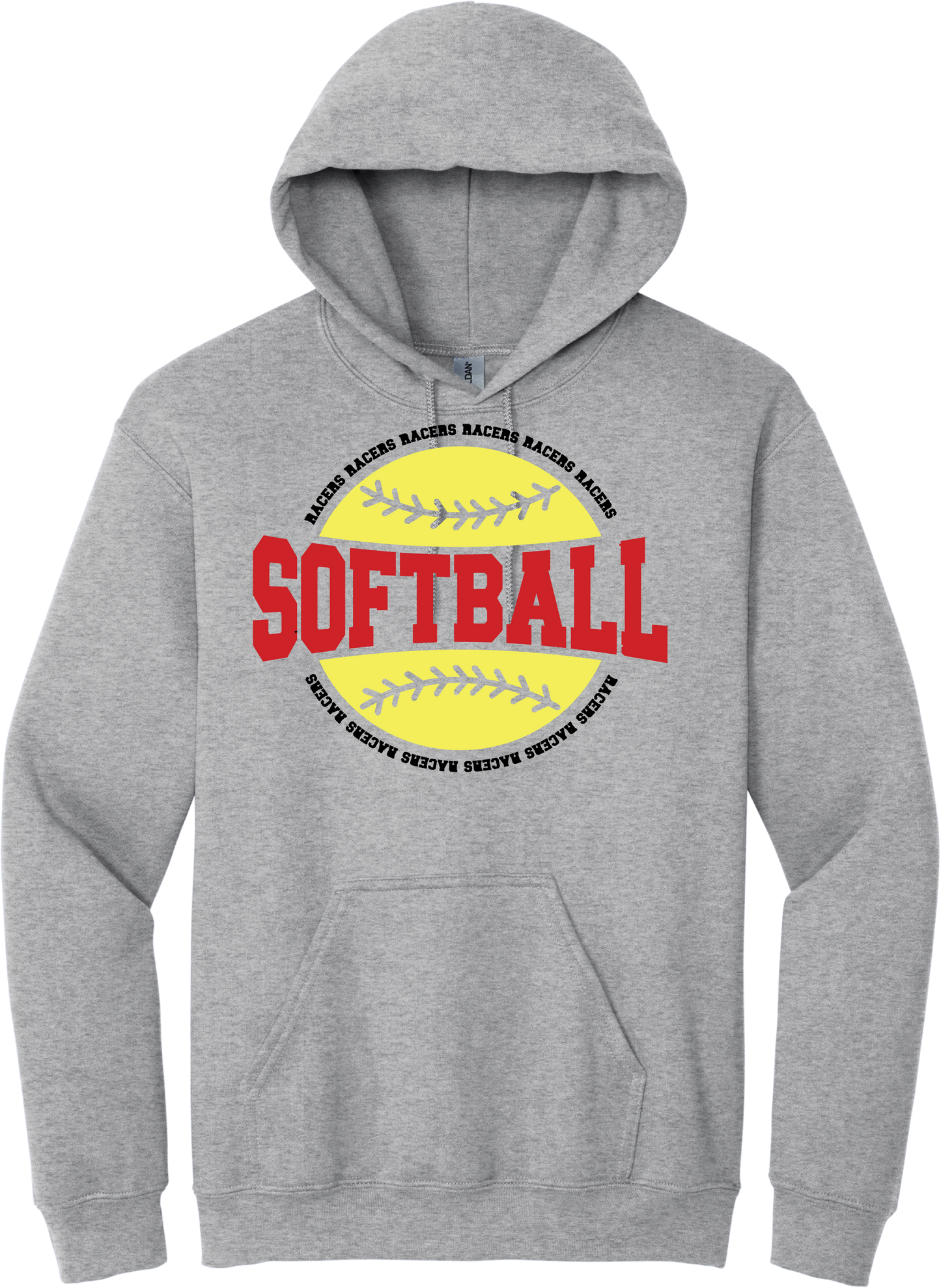 Racers Softball Hooded Sweatshirt