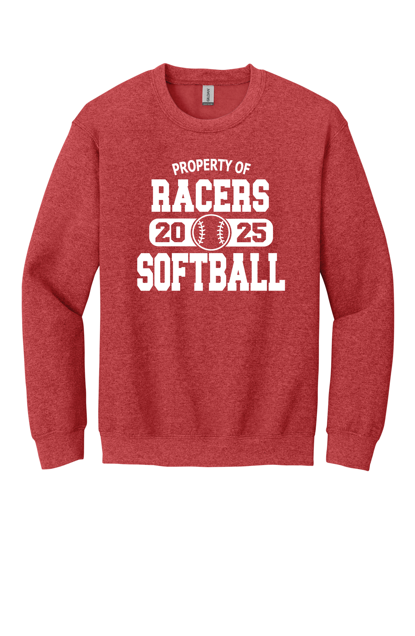 Property of Racers Crew Neck Sweatshirt