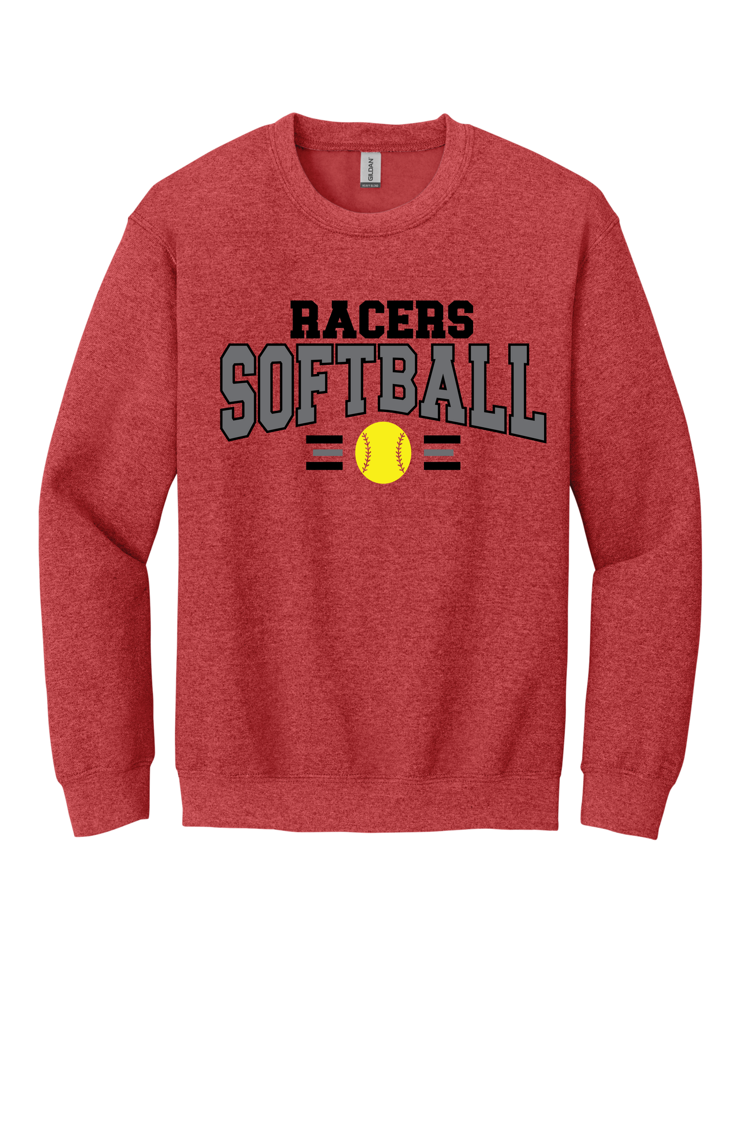 Racers 3 Line Crew Neck Sweatshirt