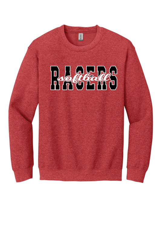 Racers Cut Out Crew Neck Sweatshirt