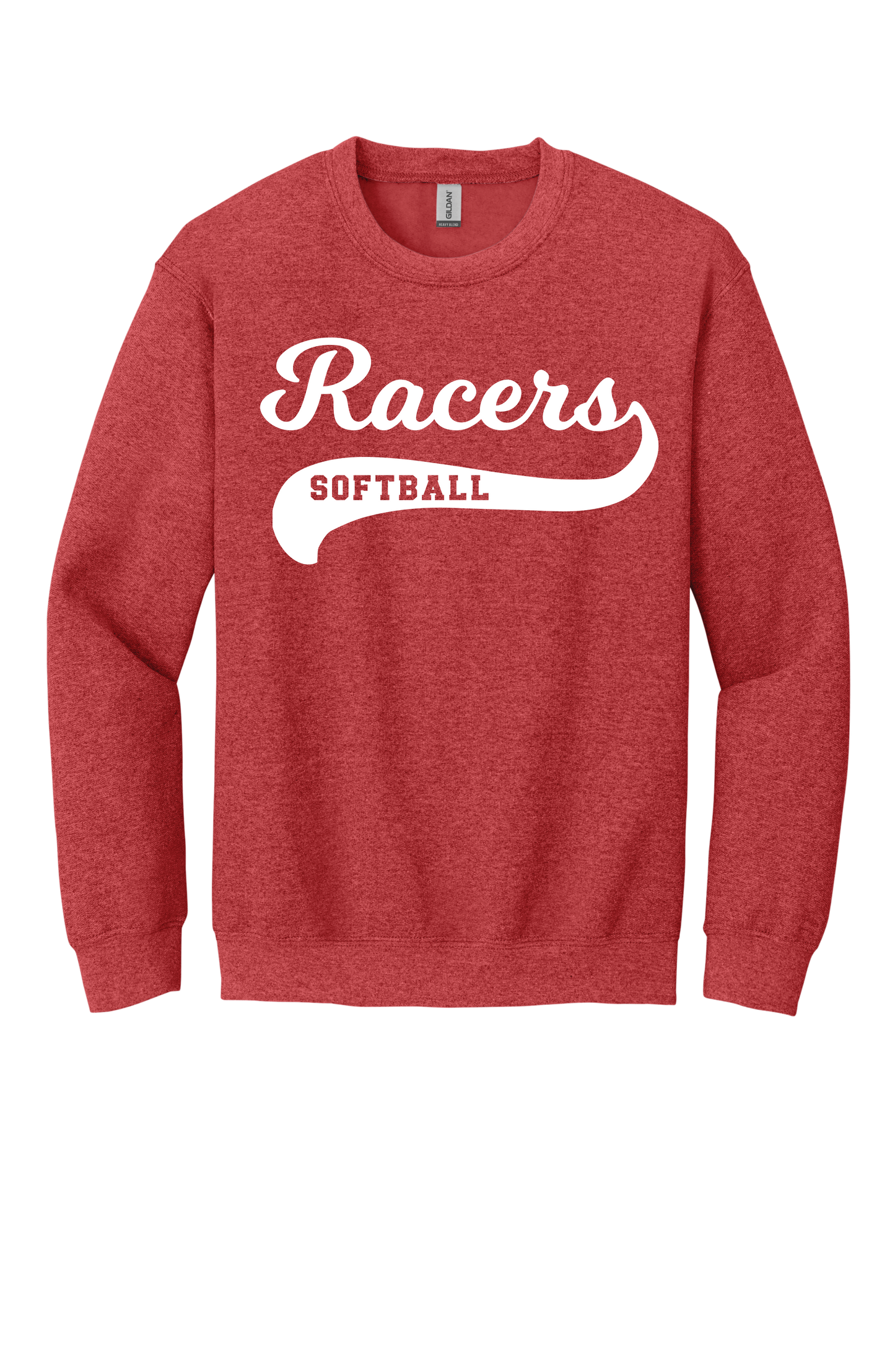 Racers Script Crew Neck Sweatshirt