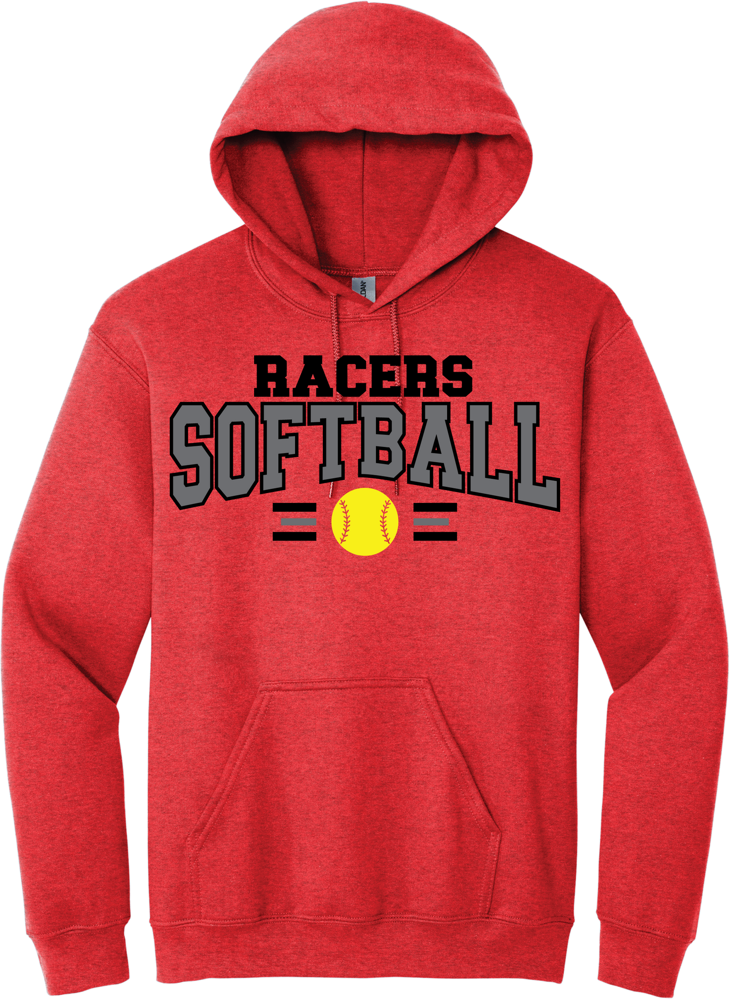 Racers 3 Line Hooded Sweatshirt