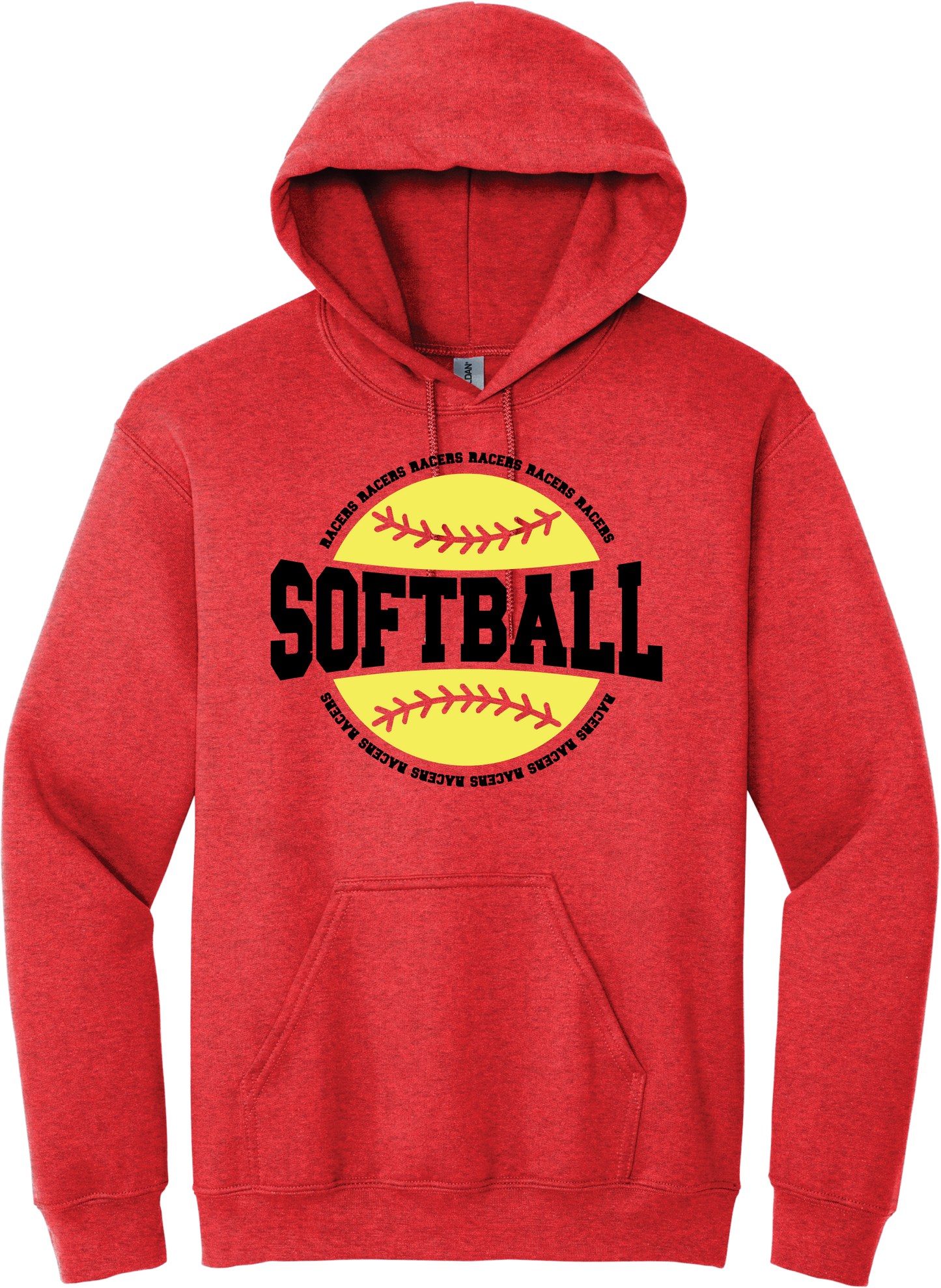 Racers Softball Hooded Sweatshirt