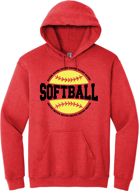 Racers Softball Hooded Sweatshirt