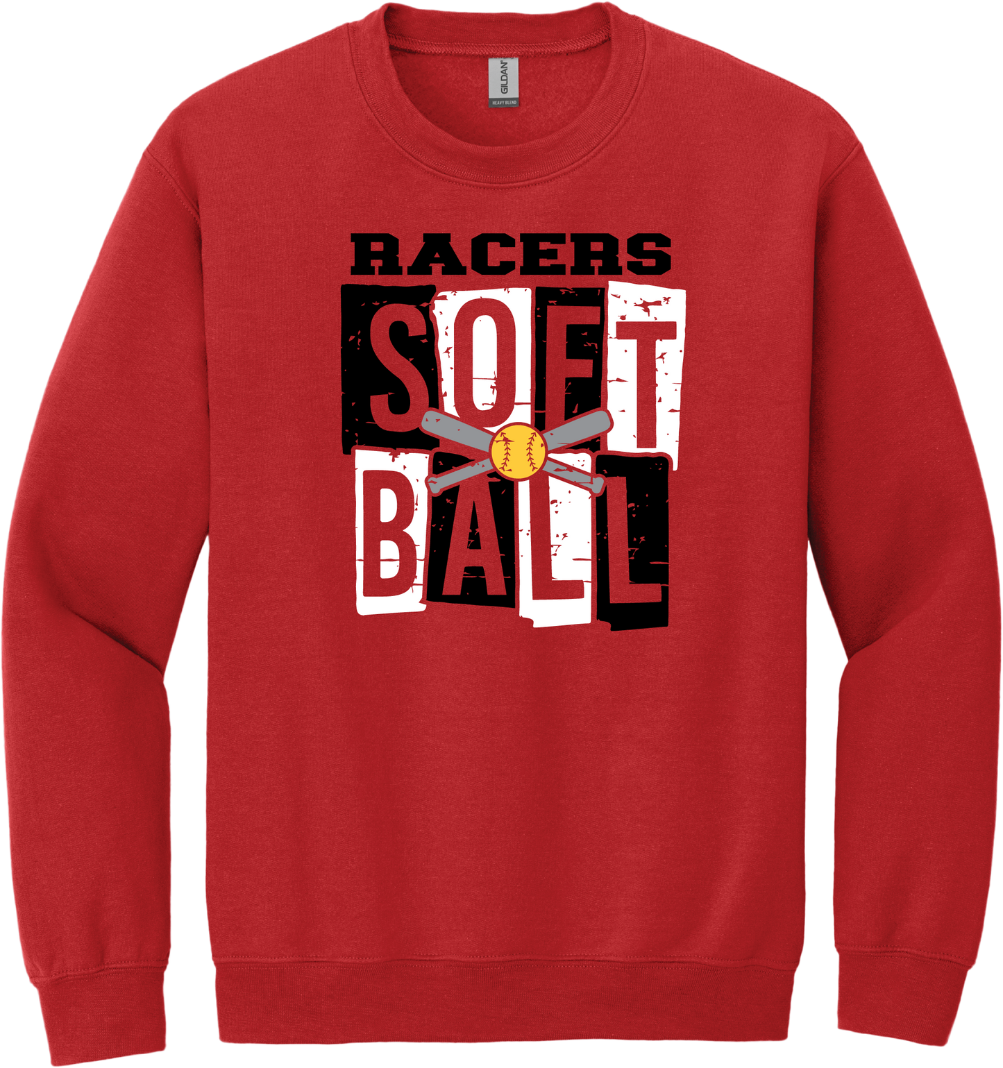 Block Racers Crew Neck Sweatshirt