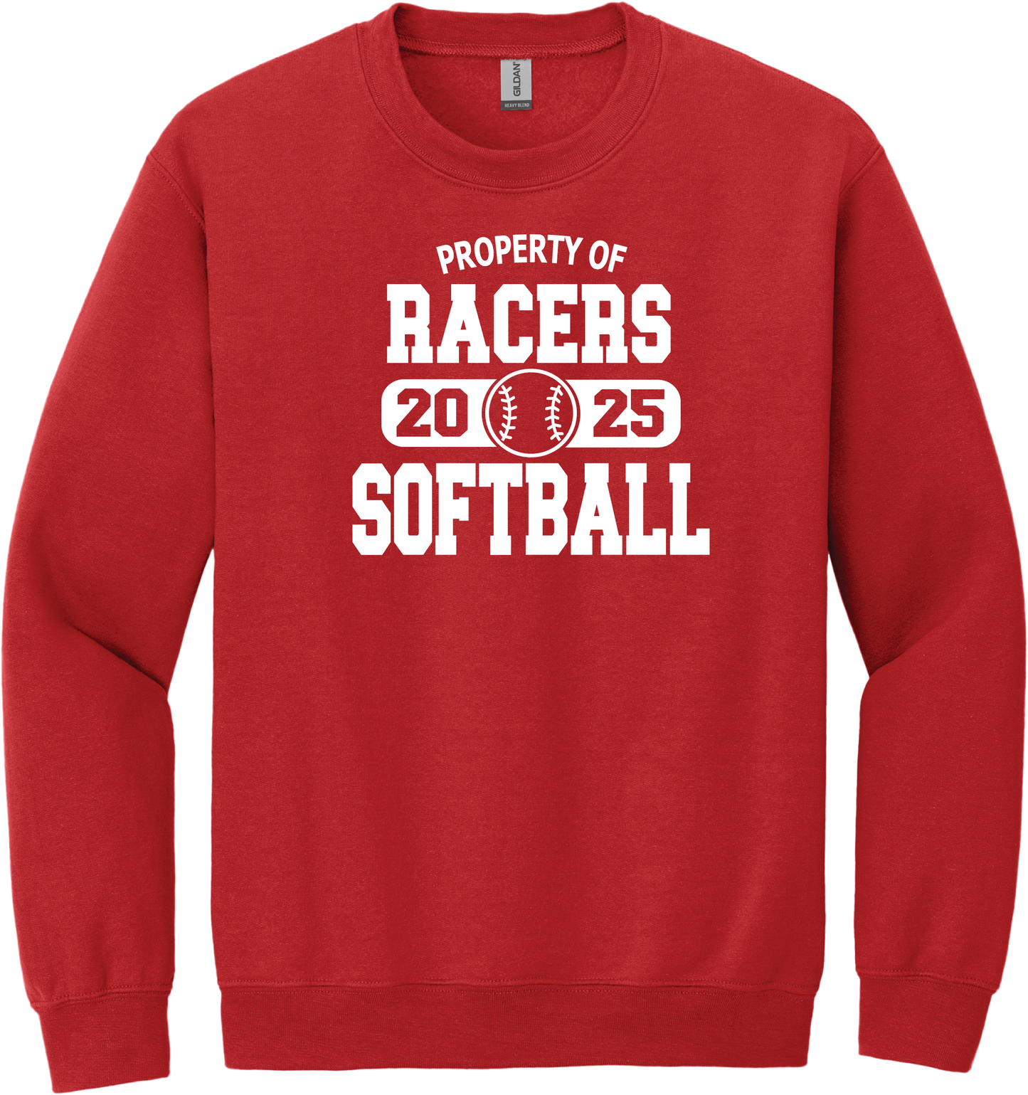 Property of Racers Crew Neck Sweatshirt