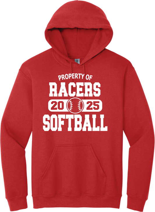 Property Of Racers Hooded Sweatshirt