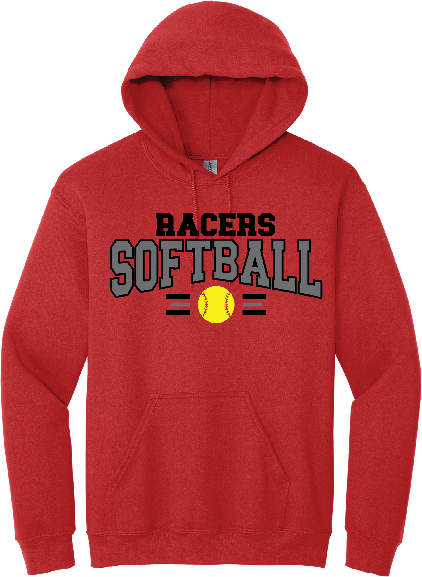 Racers 3 Line Hooded Sweatshirt