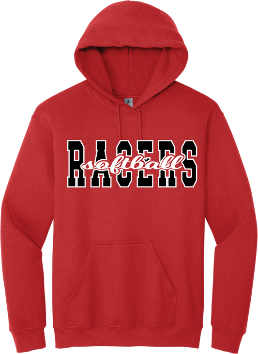 Racers Cut Out Hooded Sweatshirt