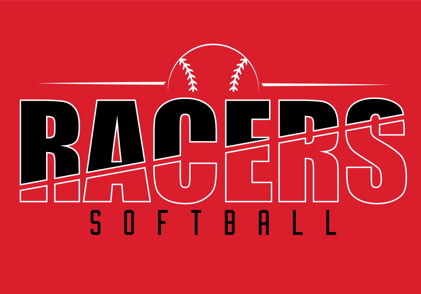 Racers Diagonal Crew Neck