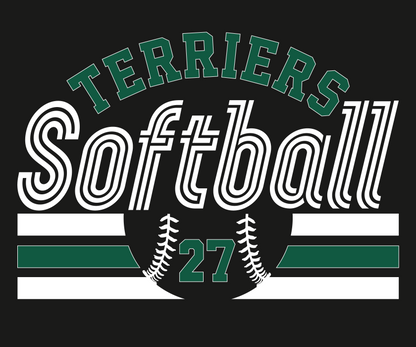 Terriers Number Crew Neck