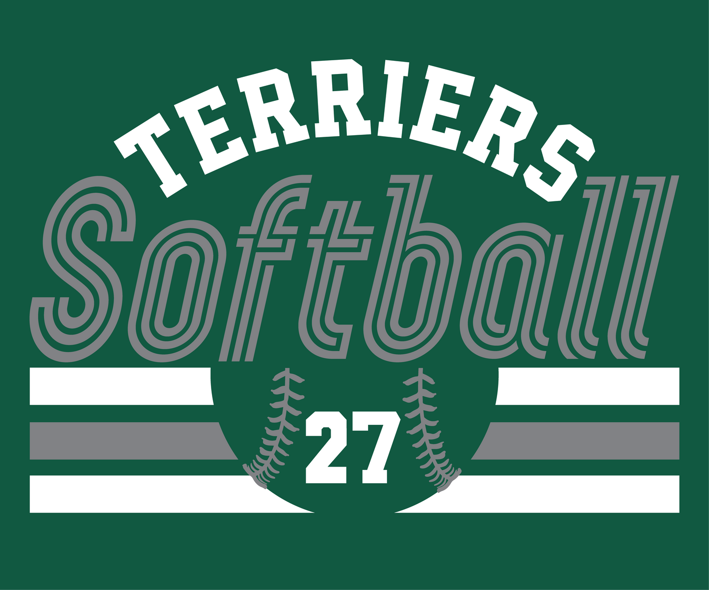Terriers Number Crew Neck
