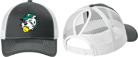 Snapback Ponytail Trucker Cap